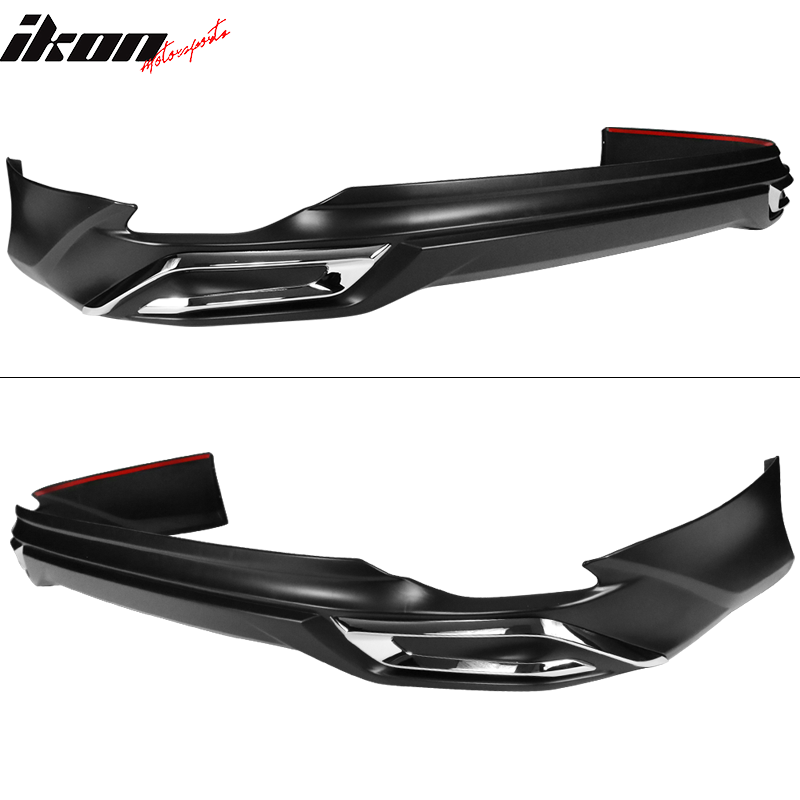 2018-2024 Toyota Camry LE Rear Bumper Lip Diffuser With Chrome Trim