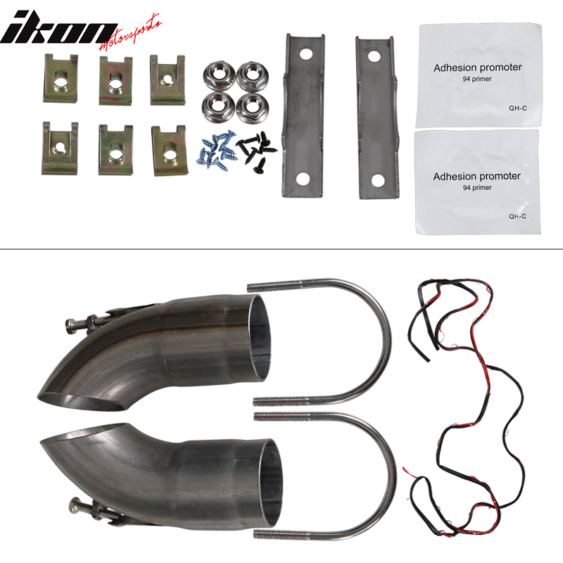 2018-2024 Toyota Camry LE Rear Bumper Lip Diffuser With Chrome Trim