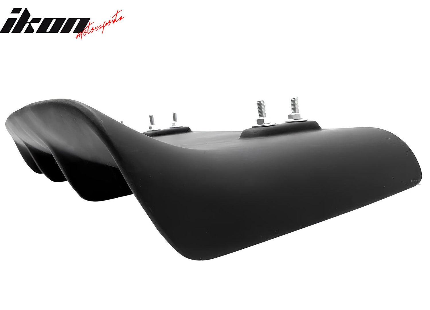 Universal 31"x9" MDA 4-Fin Rear Diffuser Valance Splitter Matte Black