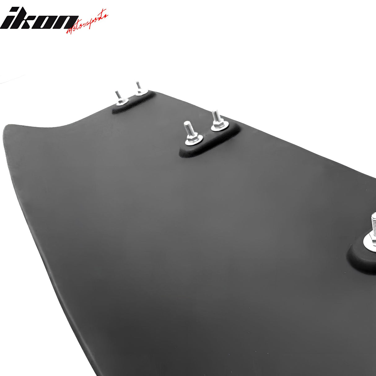 Universal 31"x9" MDA 4-Fin Rear Diffuser Valance Splitter Matte Black