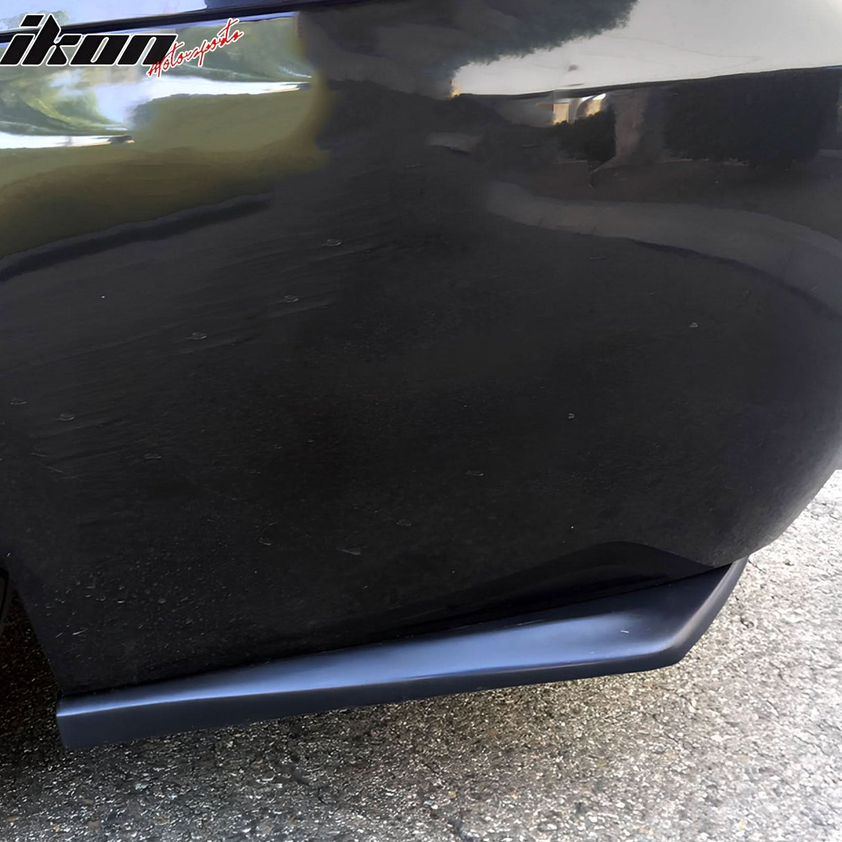 Universal 17" x 7" DT Style Rear Lip Side Corner Aprons Canard Caps