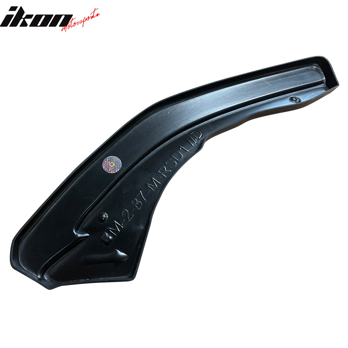 2016-2022 BMW F87 M2 Rear Bumper Lip Aprons Unpainted Black PU