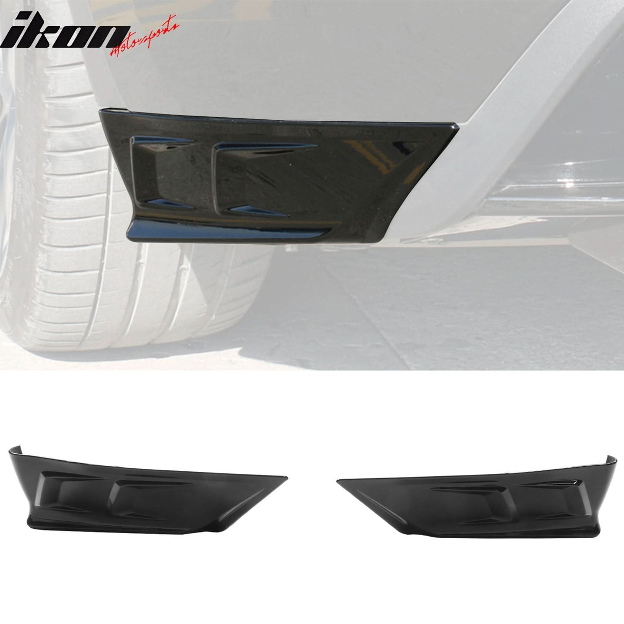 2020-2024 Tesla Model Y All Models Rear Splitter Aprons PP
