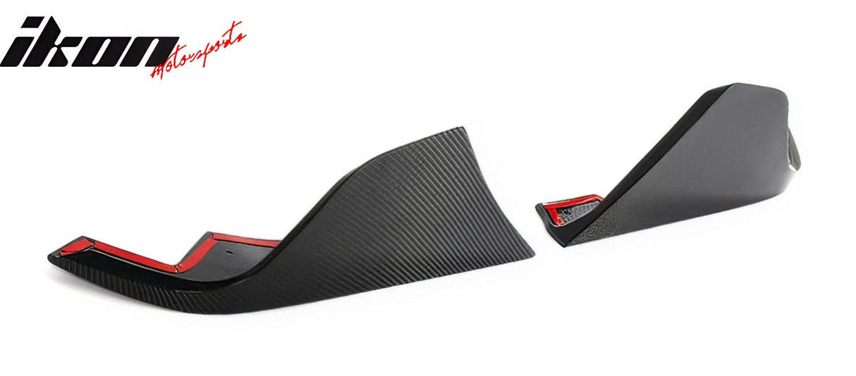 2020-2025 Toyota GR Supra A90 AG Style Rear Aprons Gloss Carbon Fiber