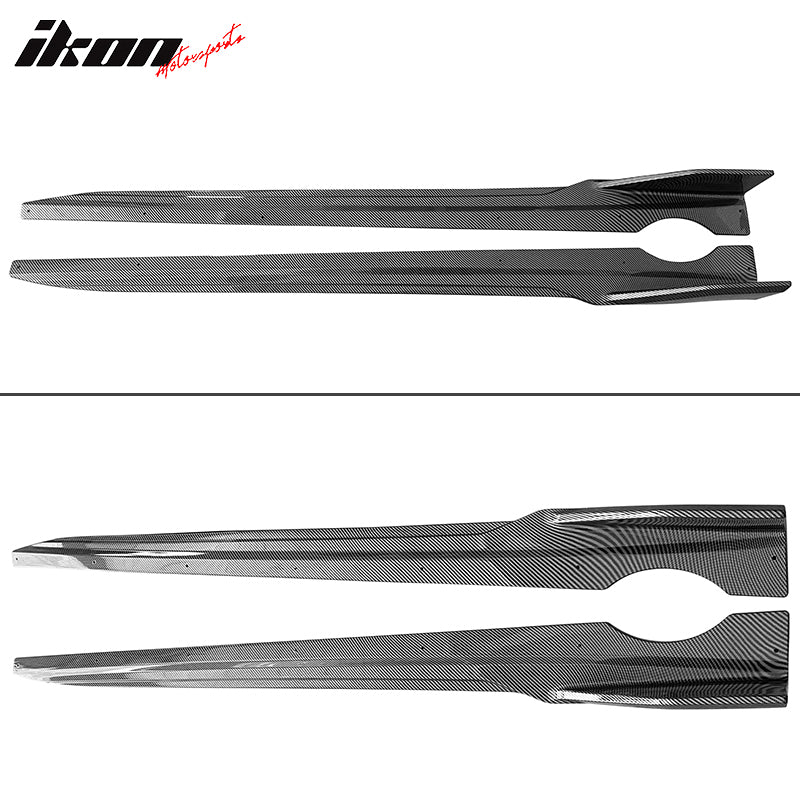 2019-2025 BMW G05 X5 M Sport Side Skirts Carbon Fiber Print PP