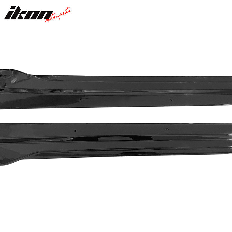 2019-2025 BMW G05 X5 M Sport Gloss Black Side Skirts Rocker Pannel PP
