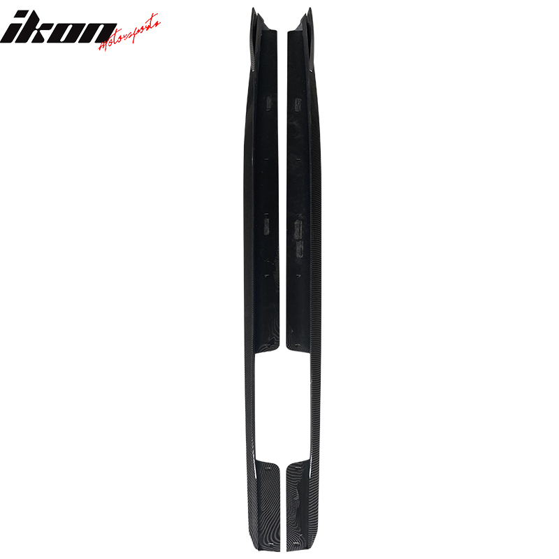 2020-2023 Bmw G06 X6 M Sport Ikon Side Skirts pp Carbon Fiber Print