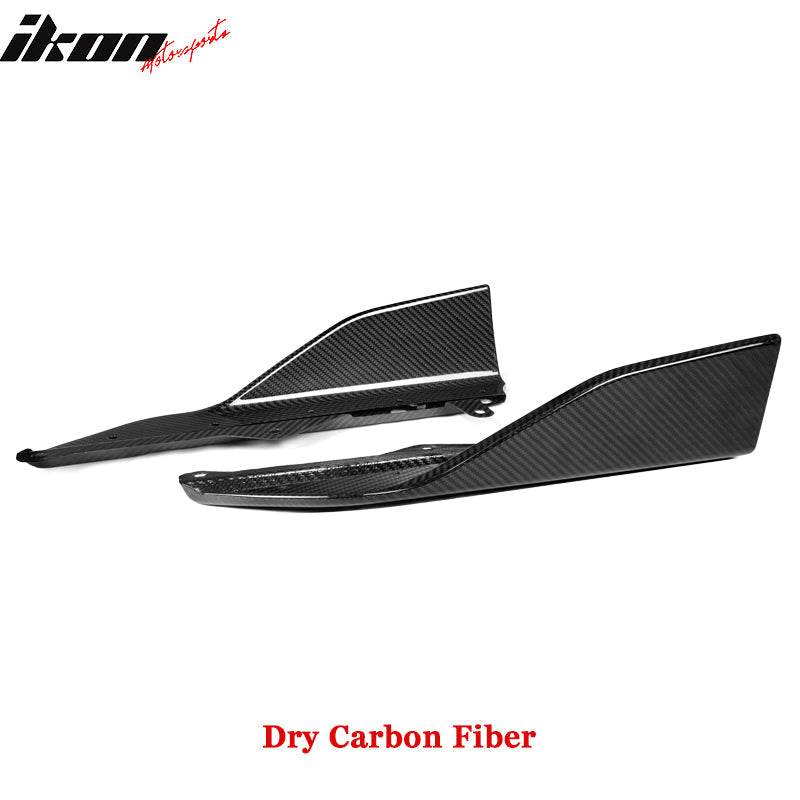 2022-2025 BMW G42 2 Series M Performance Side Skirts Dry Carbon Fiber