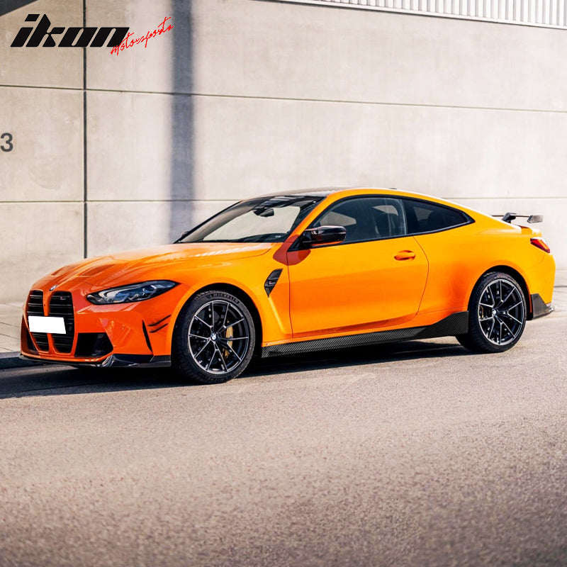 2021-2025 BMW G82 G83 M4 MP Style Side Skirts Carbon Fiber
