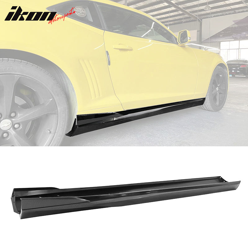2010-2015 Chevy Camaro Rocker Style Add On Side Skirts Panel PP