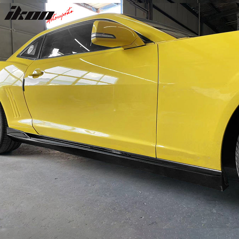 2010-2015 Chevy Camaro Rocker Style Add On Side Skirts Panel PP