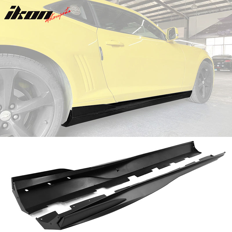 2010-2015 Chevy Camaro Rocker Style Add On Side Skirts Panel PP