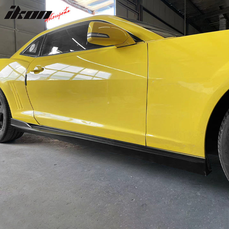 2010-2015 Chevy Camaro Rocker Style Add On Side Skirts Panel PP