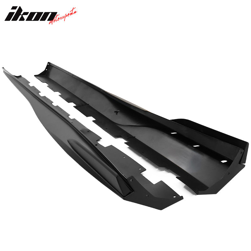 2010-2015 Chevy Camaro Rocker Style Add On Side Skirts Panel PP