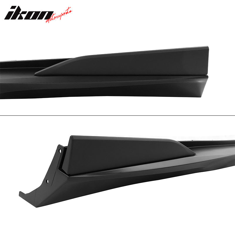 2010-2015 Chevy Camaro Rocker Style Add On Side Skirts Panel PP