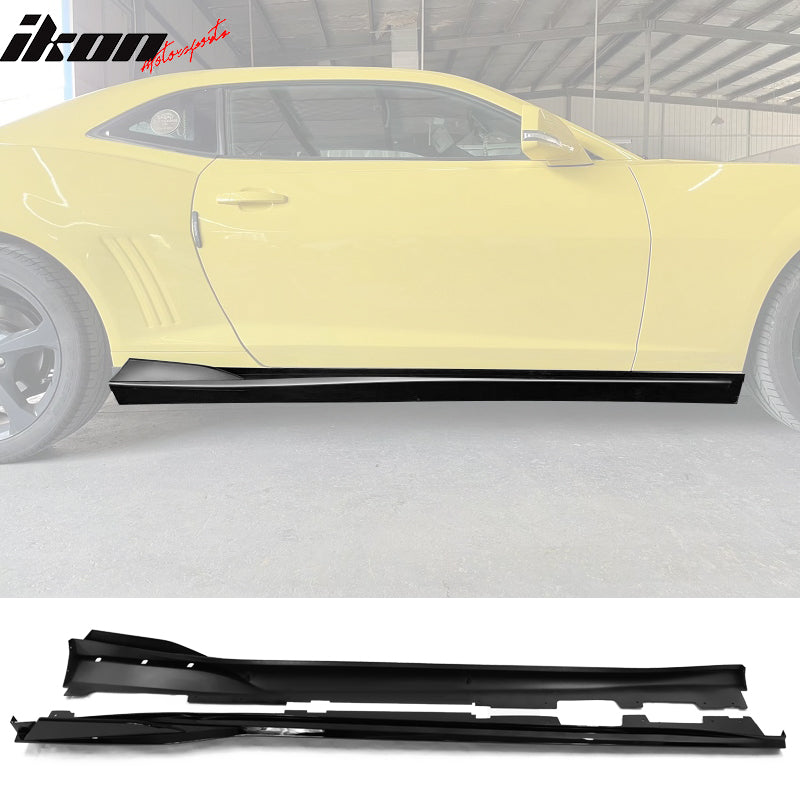 2016-2024 Chevy Camaro Ikon Style Side Skirts Rocker Panel PP