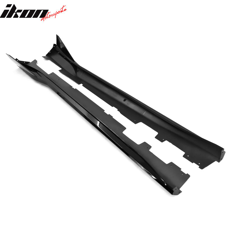 2016-2024 Chevy Camaro Ikon Style Side Skirts Rocker Panel PP
