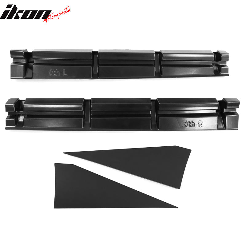 2016-2024 Chevy Camaro Ikon Style Side Skirts Rocker Panel PP