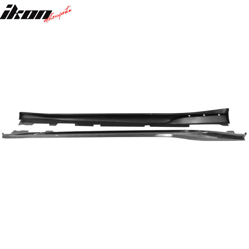 2016-2024 Chevy Camaro Ikon Style Side Skirts Rocker Panel PP