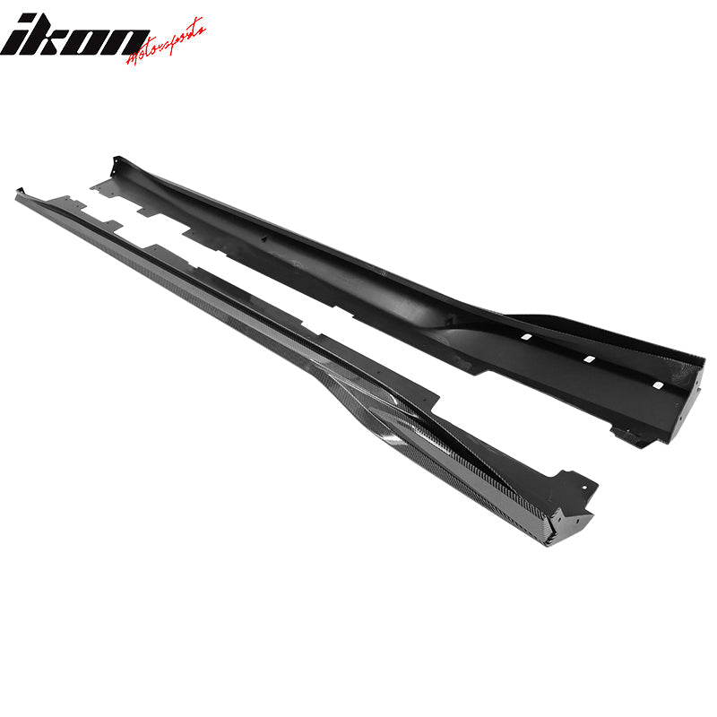 2016-2024 Chevy Camaro Ikon Style Side Skirts Rocker Panel PP