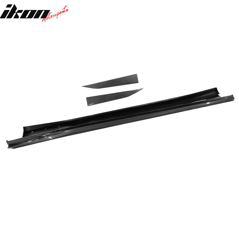 2016-2024 Chevy Camaro Ikon Style Side Skirts Rocker Panel PP