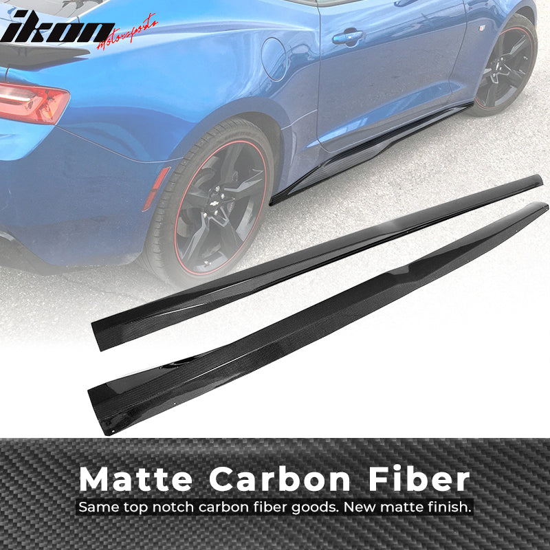 2016-2024 Chevrolet Camaro ZL1 Style Side Skirt Extension Panel