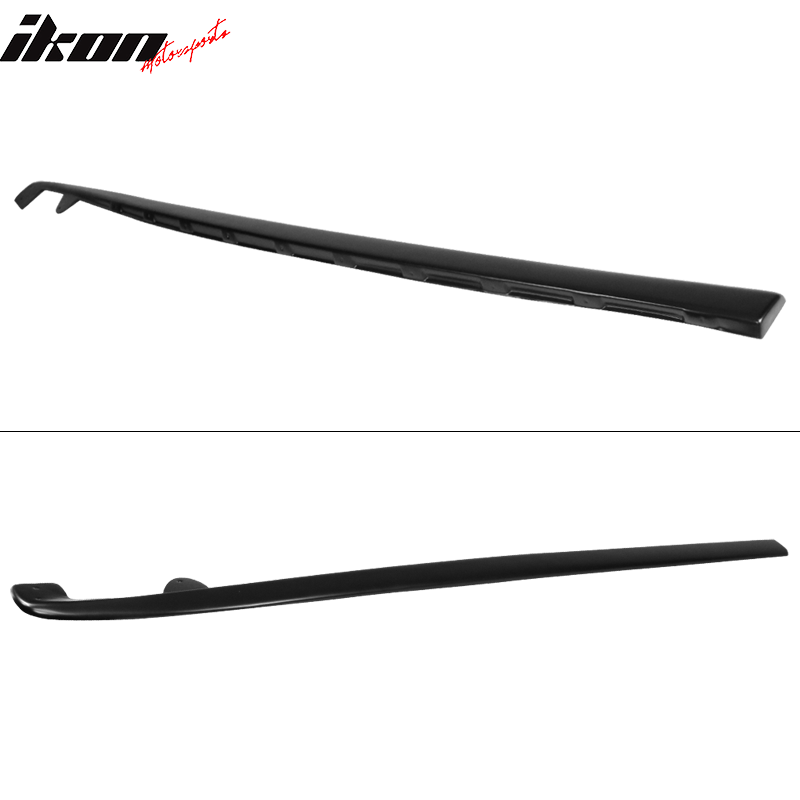 2005-2013 Chevy Corvette C6 Base ZL1 Style Matte Black Side Skirts PP