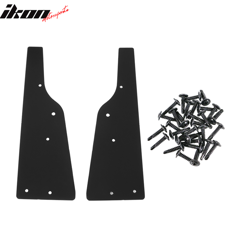 2005-2013 Chevy Corvette C6 Base ZL1 Style Matte Black Side Skirts PP