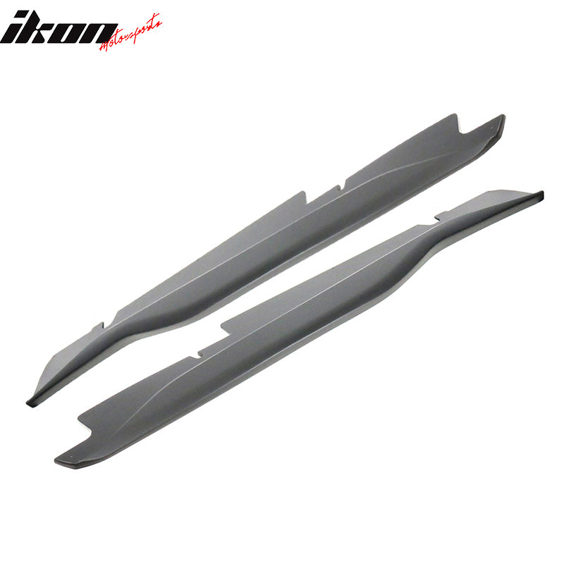 2014-2019 Chevy Corvette Z06 Style Unpainted 2PC Side Skirts Panel ABS