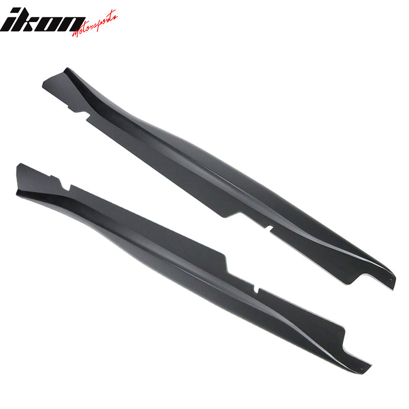 2014-2019 Chevy Corvette Z06 Style Unpainted 2PC Side Skirts Panel ABS
