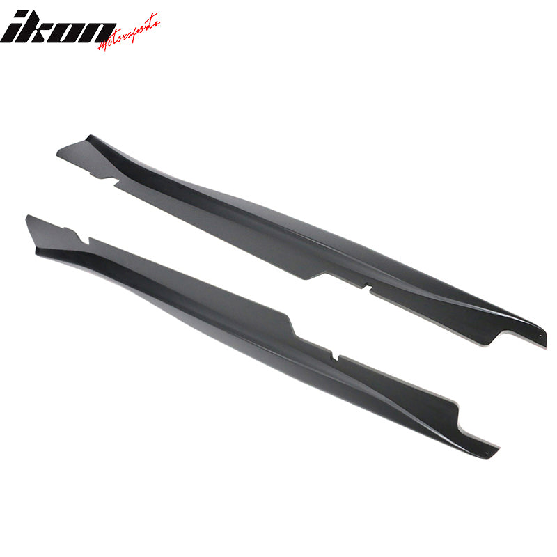 2014-2019 Chevy Corvette Z06 Style Unpainted 2PC Side Skirts Panel ABS