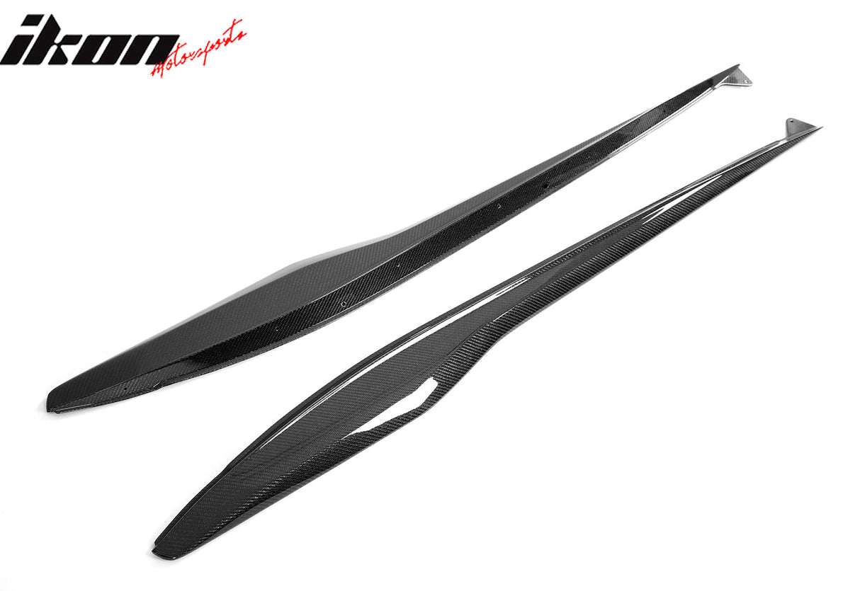 23-25 Corvette C8 Z06/E-Ray/ZR1 Side Skirts Carbon Fiber Rocker Panel