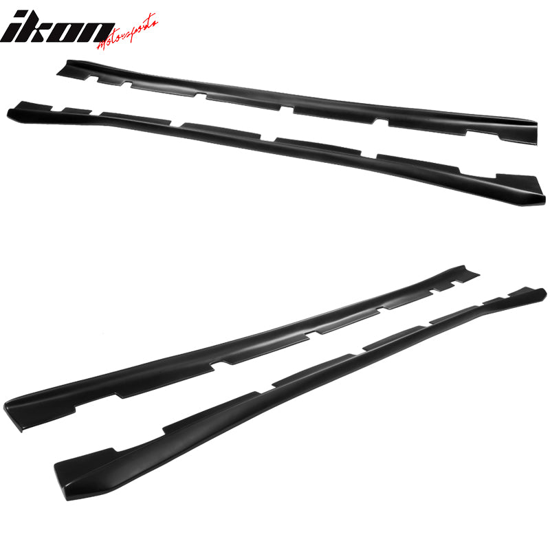 2011-2023 Dodge Charger Matte Black Side Skirts Extension PP