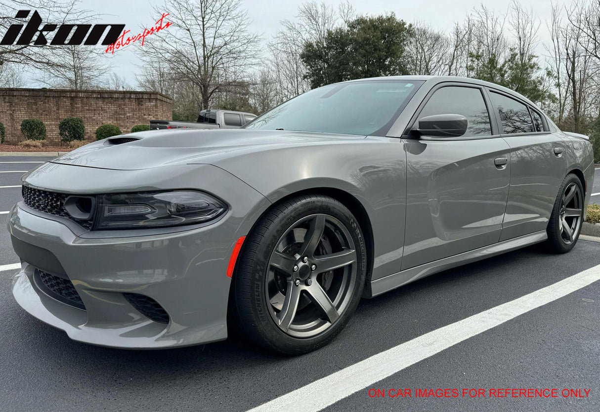 2011-2023 Dodge Charger SRT Style Side Skirt Rocker Panel Extension PP