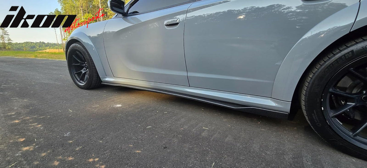 2020-2023 Dodge Charger Widebody IKON Side Skirts Panel PP
