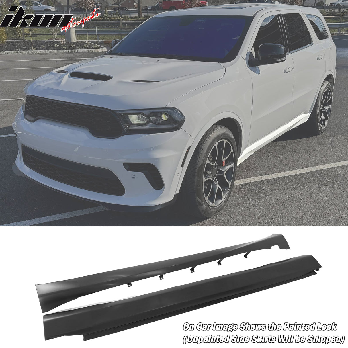 21-24 Dodge Durango Front Rear Bumper Cover Hellcat Style V1 Diffuser