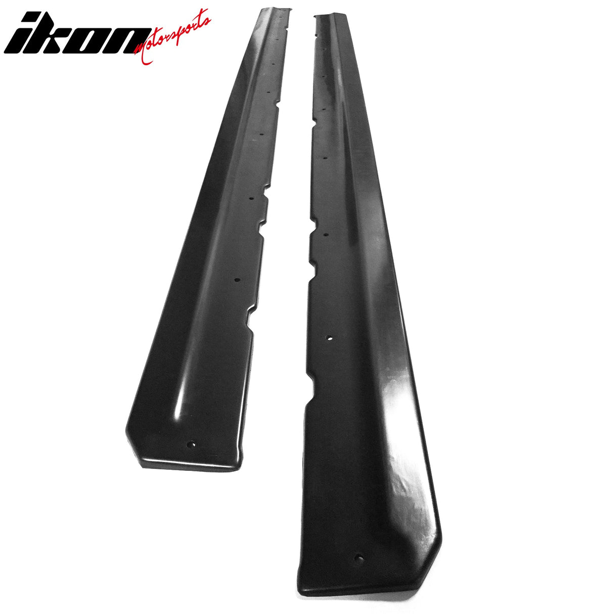 Universal Side Skirts 75" x 5" CDC Style Unpainted Black Rocker Panel