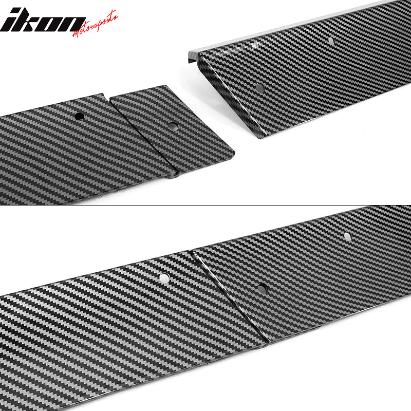 2005-2014 Ford Mustang GT500 Style Side Skirts ABS 2PC
