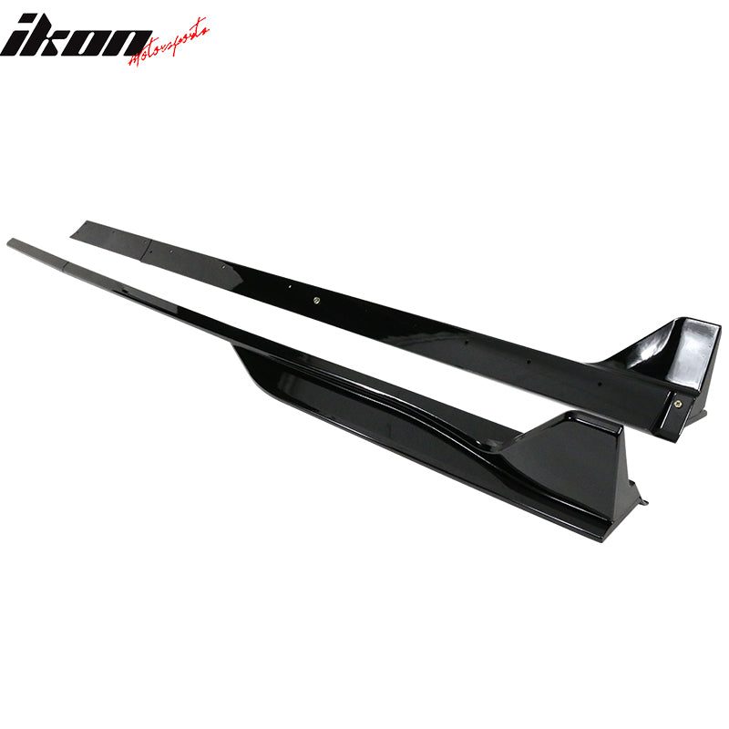 2005-2014 Ford Mustang GT500 Style Side Skirts ABS 2PC