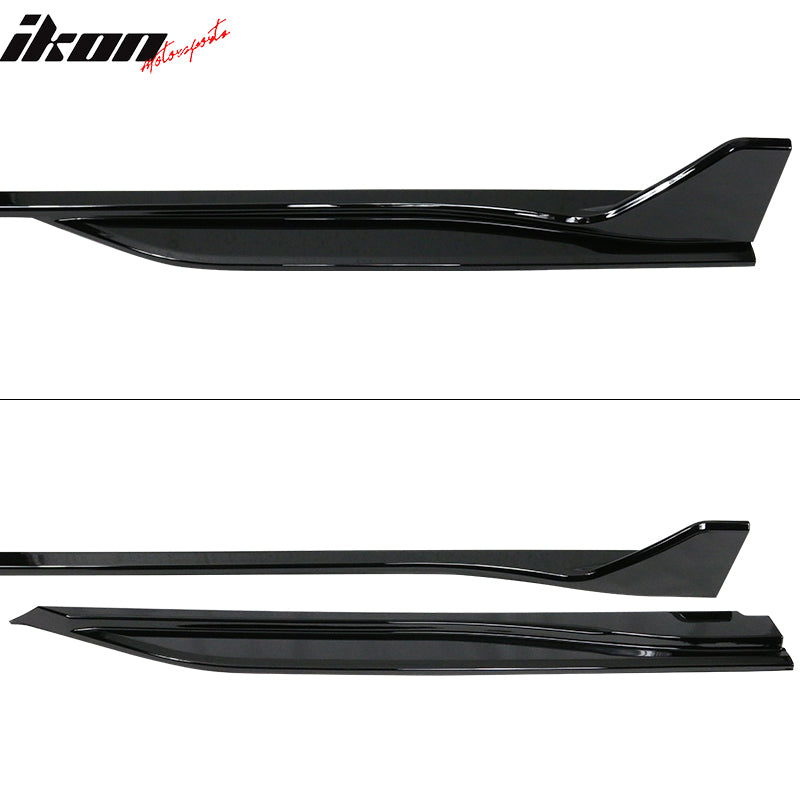2005-2014 Ford Mustang GT500 Style Side Skirts ABS 2PC