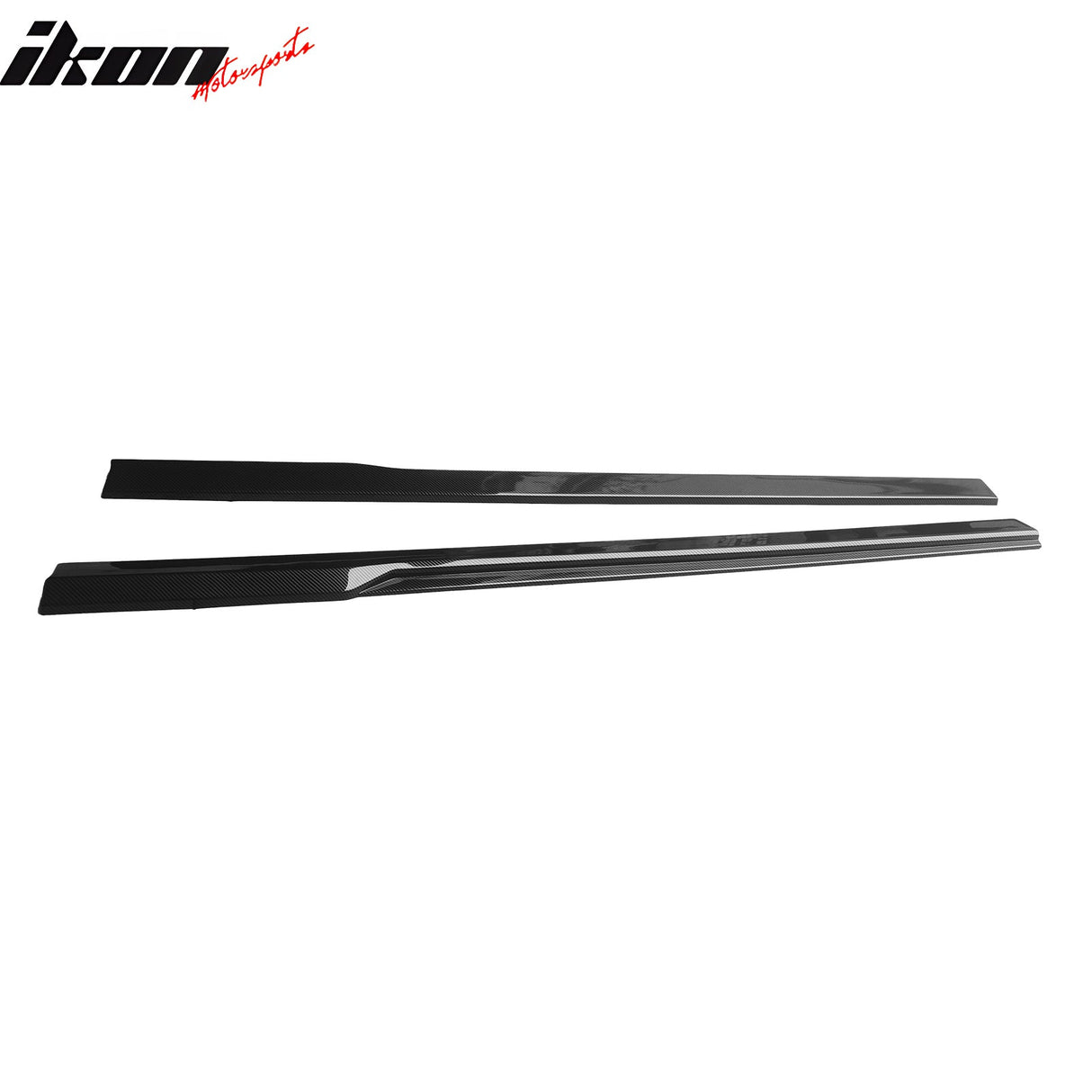 2024-2025 Ford Mustang IKON Style Side Skirts Add on ABS