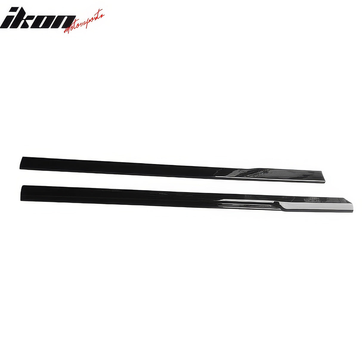2024-2025 Ford Mustang IKON Style Side Skirts Add on ABS
