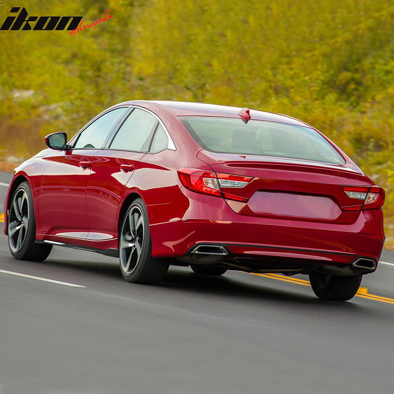 2018-2022 Honda Accord Side Skirts Extension ABS Carbon Fiber Print