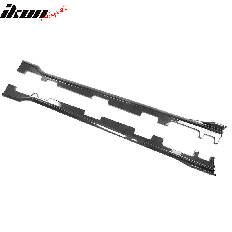 2018-2022 Honda Accord Side Skirts Extension ABS Carbon Fiber Print
