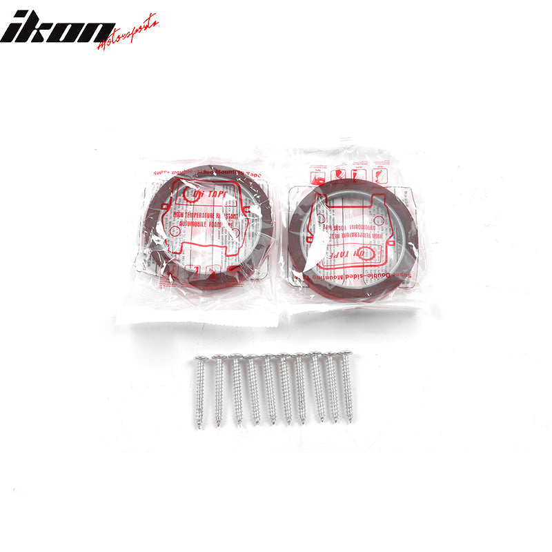 2018-2022 Honda Accord Side Skirts Extension ABS Carbon Fiber Print