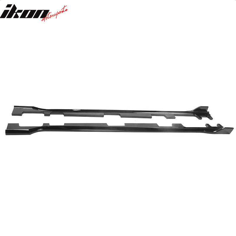 2018-2022 Honda Accord Side Skirts Extension Rocker ABS Gloss Black