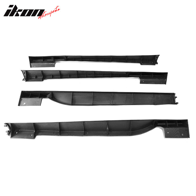 2018-2022 Honda Accord 4PC Side Skirts Extension Rocker PP