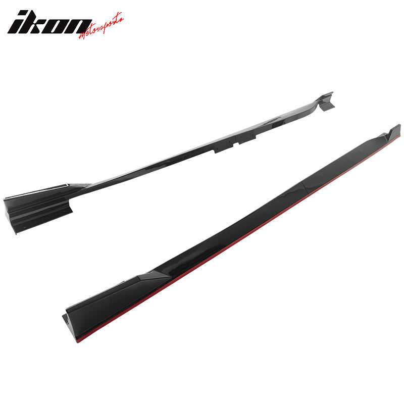 2018-2022 Honda Accord 4PC Side Skirts Extension Rocker PP
