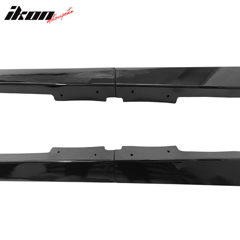 2018-2022 Honda Accord 4PC Side Skirts Extension Rocker PP