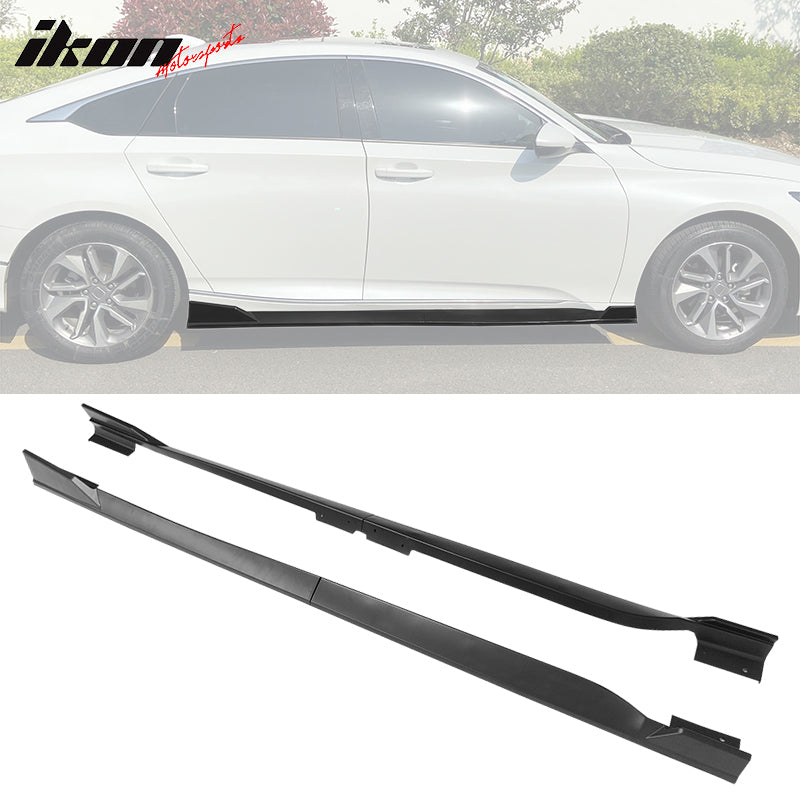 2018-2022 Honda Accord 4PC Side Skirts Extension Rocker PP